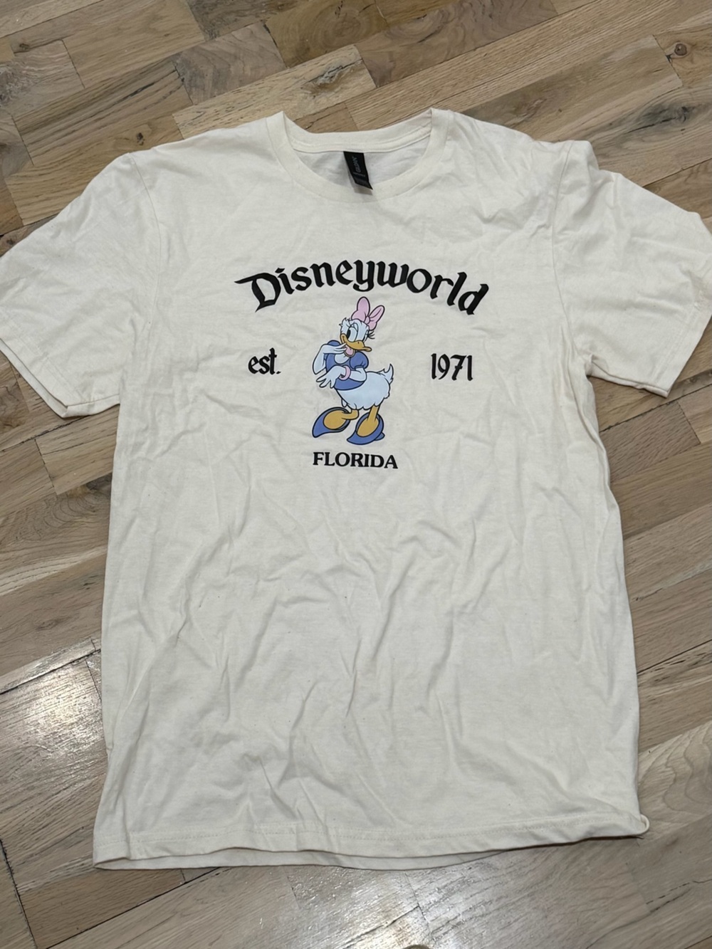 Gildan White Disneyworld Daisy Duck Graphic Tee like new | S
